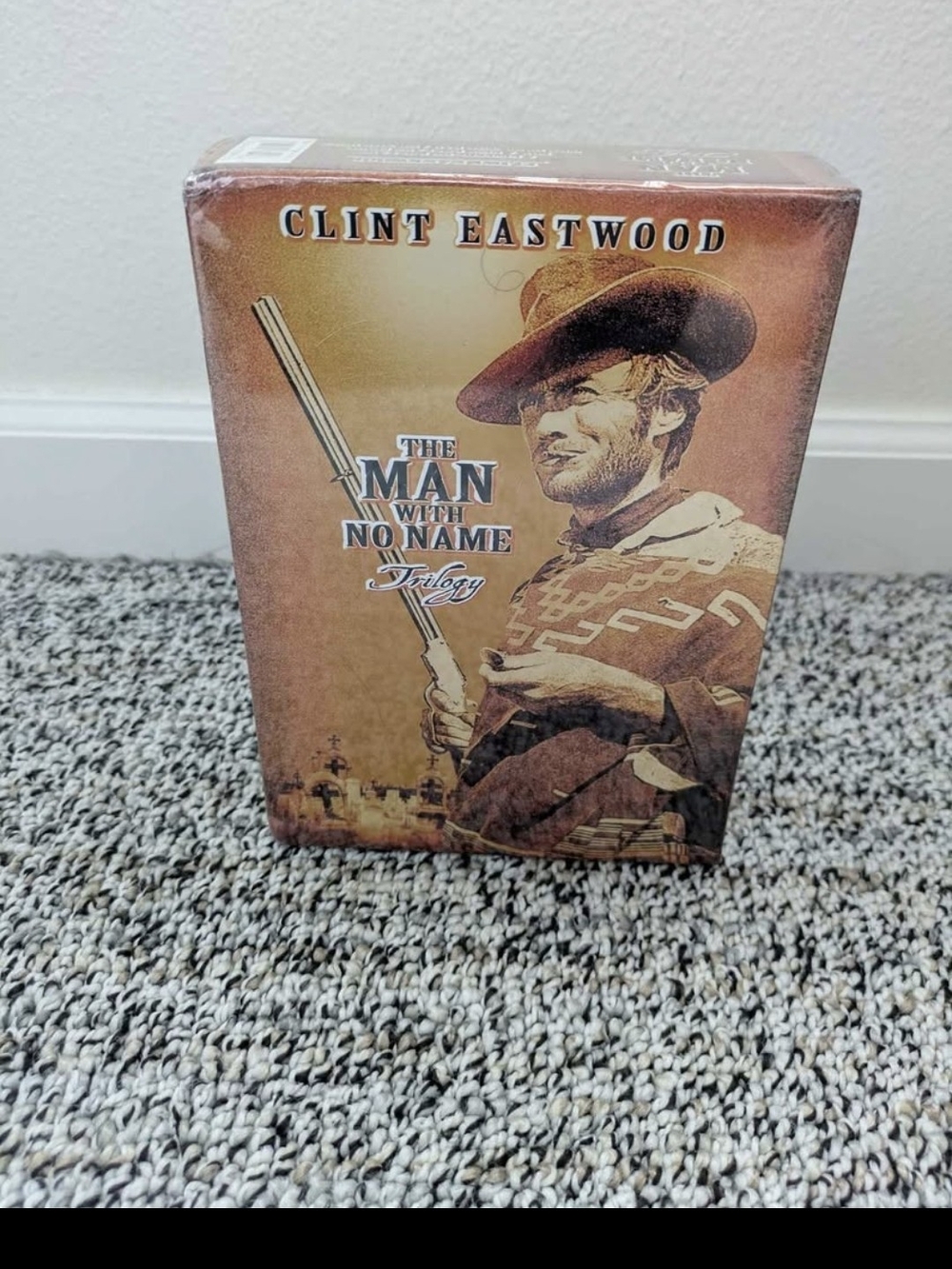 CLINT EASTWOOD - Man With No Name TRILOGY - (3) VHS Box Set - SEALED/WATERMARK